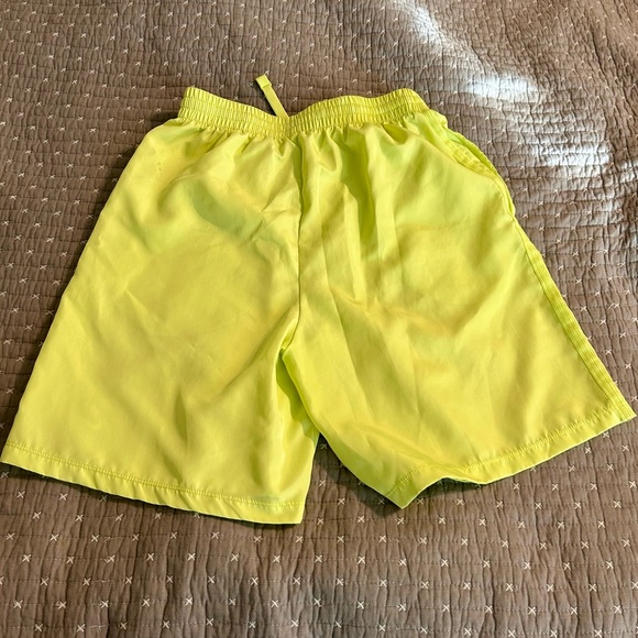 Nike Dri-FIT Neon Yellow Shorts Sz XL NEW - Picture 2 of 4